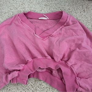 Urban Outfitters Pink V-Neck Top